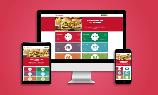 Frankie & Benny's - E-COMMERCE Website Automation