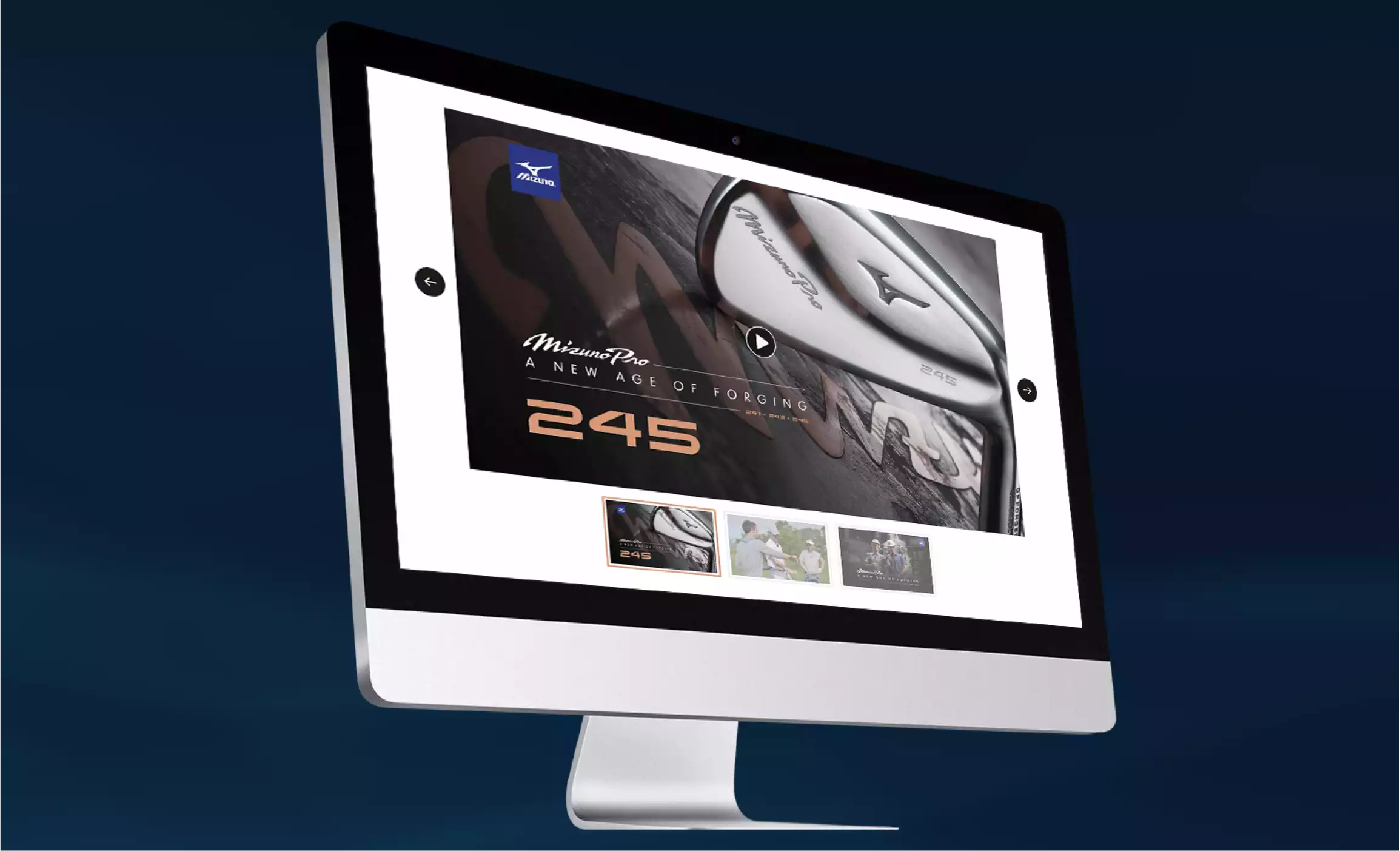Mizuno golf home page sales